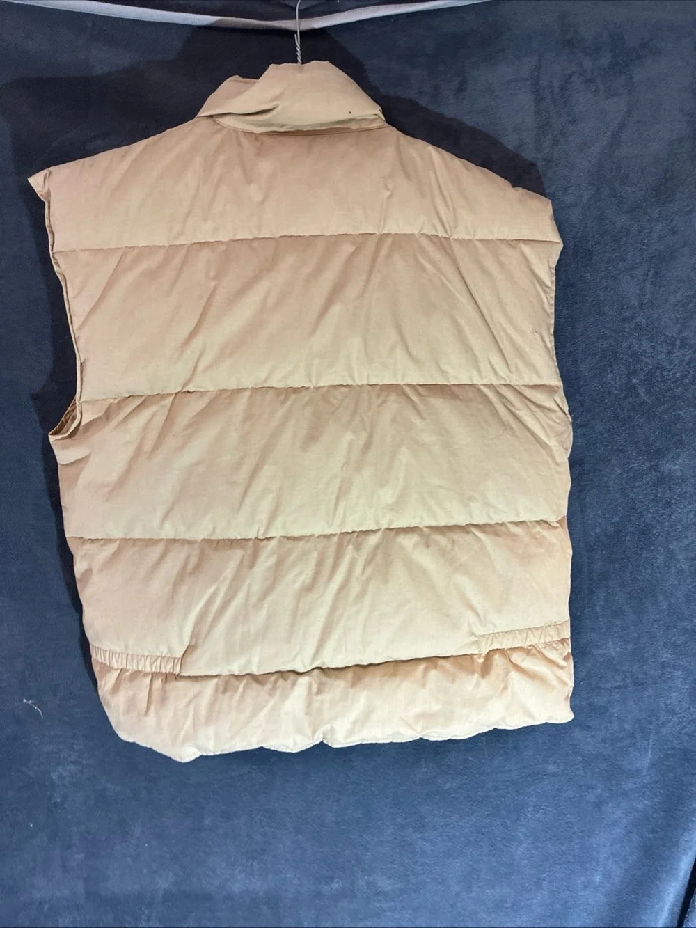 Men's Tan Quilted Insulated Vest